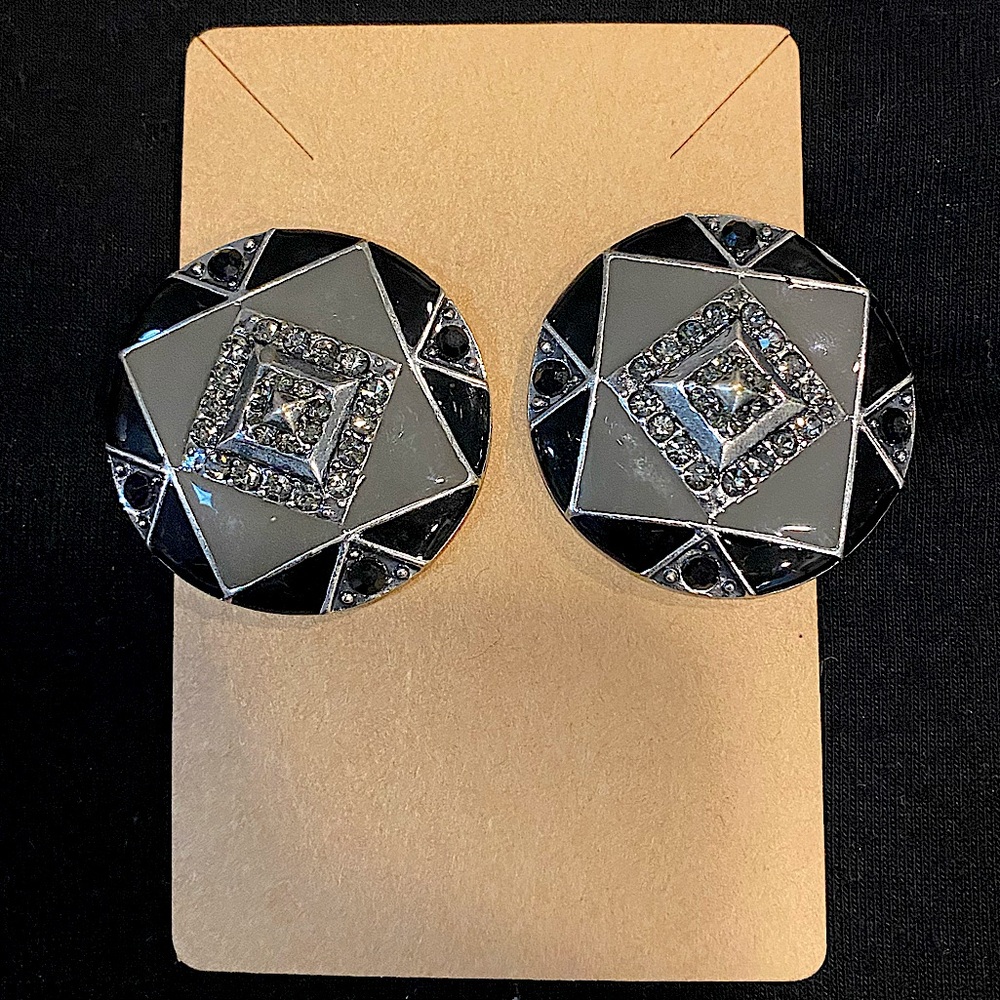 Black & Grey earrings